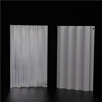 Wavy-shaped aluminum board
