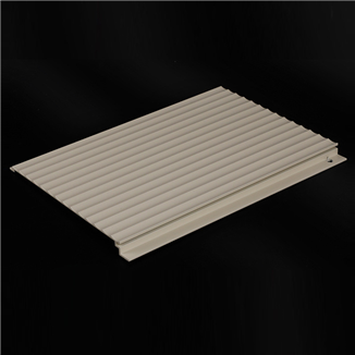 Wavy-shaped aluminum board
