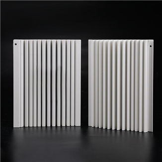 Wavy-shaped aluminum board
