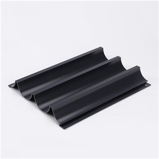 Wavy-shaped aluminum board