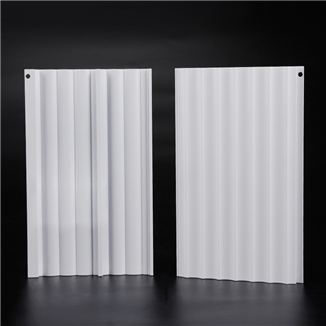 Wavy-shaped aluminum board